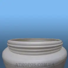 Бочка пластиковая пищевая белая бидон 40л широкая горловина для воды,молока и засолки в Украине