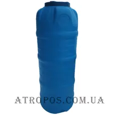 Ємність пластикова харчова тришарова вертикальна вузька 500л синя бак для поливу та дачі в Україні