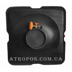 Ємність бак для літнього душу пластиковий 100л плоский дачний в Україні