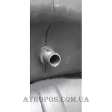 Емкость пластиковая прямоугольная черная 100л бак для технической воды и капельного полива в Украине