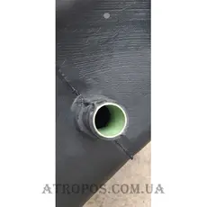 Емкость пластиковая прямоугольная черная 200л накопительный бак для воды в квартире в Украине