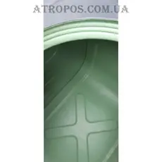 Емкость пластиковая прямоугольная черная 250л бак для технической воды на дачу в Украине