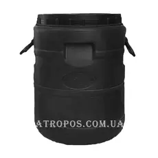 Бочка пластиковая техническая черная бидон 30л широкая горловина в Украине