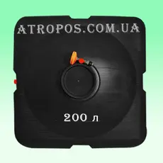 Ємність бак для літнього душу пластиковий 200л плоский дачний в Україні