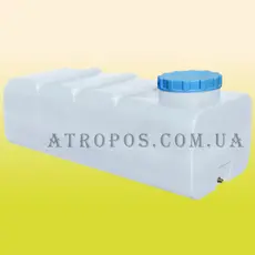 Емкость пластиковая прямоугольная пищевая  500л белая емкость для воды на дачу в Украине