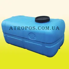 Емкость пластиковая прямоугольная пищевая голубая 250л 2-ухслойная накопительный бак для воды в Украине