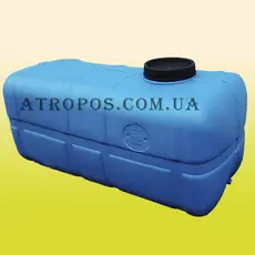 Емкость пластиковая прямоугольная пищевая голубая 300л 2-ухслойная накопительный бак на дачу в Украине