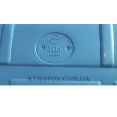 Емкость пластиковая прямоугольная пищевая голубая 300л 2-ухслойная накопительный бак на дачу в Украине