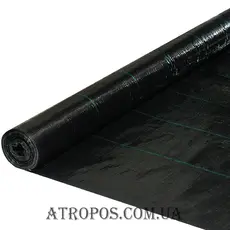 Агроткань черная застилочная мульчирующая 100 г/м2 1,1x25м для клубники и ягод в Украине