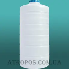 Емкость пластиковая пищевая вертикальная 1500л емкость для питьевой воды 1.5 куба в Украине