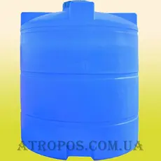 Емкость пластиковая пищевая вертикальная 7000л бак для запаса питьевой воды 7 кубов в Украине