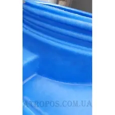Емкость пластиковая пищевая горизонтальная круглая 1500л бочка с ребрами жесткости 1.5 куба в Украине