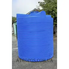 Емкость пластиковая пищевая вертикальная 5000л накопительный бак для воды 5 кубов в Украине