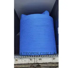 Емкость пластиковая пищевая вертикальная 5000л накопительный бак для воды 5 кубов в Украине
