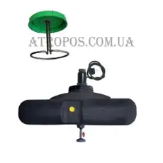 Ємність бак для душу пластиковий 150л на дачу з підігрівом води та терморегулятором (ТЕН) в Україні