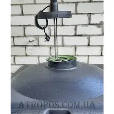 Ємність бак для душу пластиковий 200л для дачі з підігрівом води та терморегулятором (ТЕН) в Україні