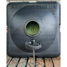 Ємність бак для душу пластиковий 200л для дачі з підігрівом води та терморегулятором (ТЕН) в Україні