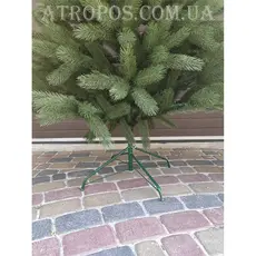 Елка новогодняя искусственная декоративная ель Буковельская зеленая литая 1,5м в Украине