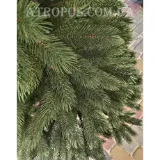 Елка новогодняя искусственная декоративная ель Буковельская зеленая литая 2,5м в Украине