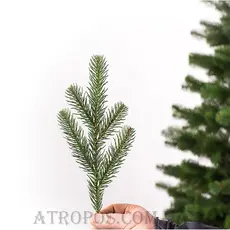 Елка новогодняя искусственная декоративная ель Королевская зеленая литая 2,3м в Украине