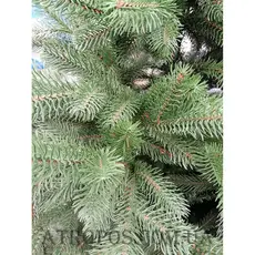 Елка новогодняя искусственная декоративная ель Королевская зеленая литая 2,5м в Украине