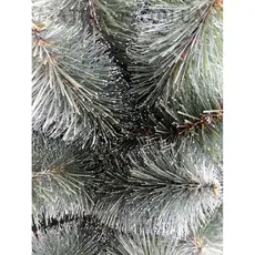 Ялинка новорічна штучна сосна зелена з білими кінчиками 1,8м в Україні