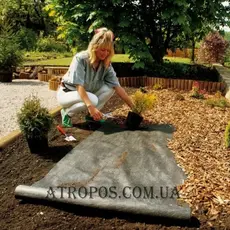 Геотекстиль иглопробивной черный для тротуарной плитки 130 г/м2 3,2x25м ландшафтный в Украине