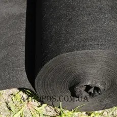 Геотекстиль иглопробивной черный для пруда и дренажа 150 г/м2 1,6x50м для ландшафтного дизайна в Украине