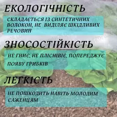 Агроволокно укрывное белое 17гр/м2 1,6x50 м/п \