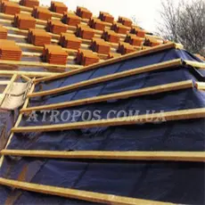 Пленка черная полиэтиленовая SHADOW 120 микрон рукав 3м (в развороте 6м) рулон 50м в Украине