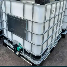 Єврокуб НОВИЙ 1000 л кубова ємність у латах на пластиковому піддоні в Україні